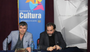 Adelmo Yori conversó con Rafael Gumucio en el marco del Día del Libro